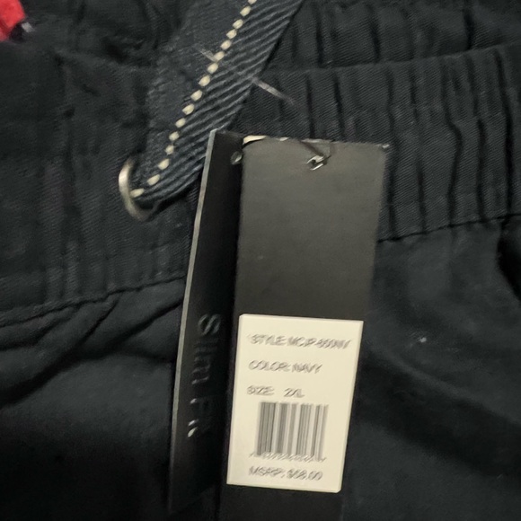 NWT Mens Navy Blue Cargo Pants Size XXL - Picture 2 of 4